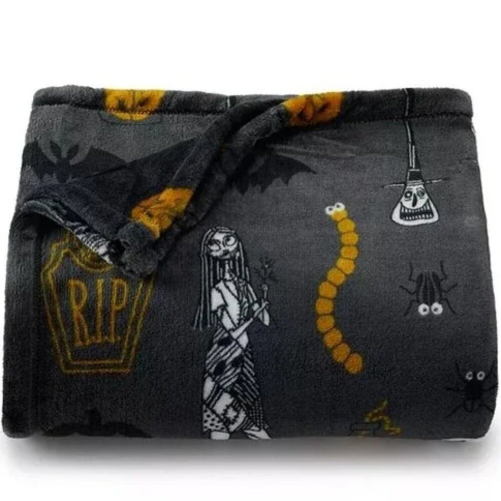 Brand New! Nightmare Before Christmas Oversized Disney Throw Blanket!